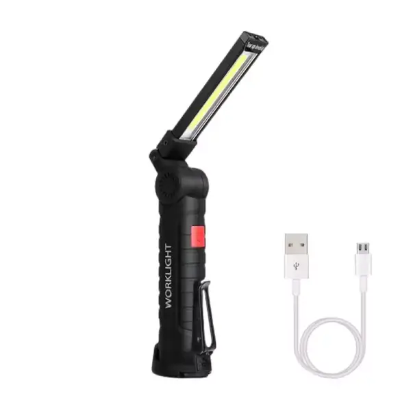 Linterna de trabajo LED COB USB Linterna de trabajo LED COB USB