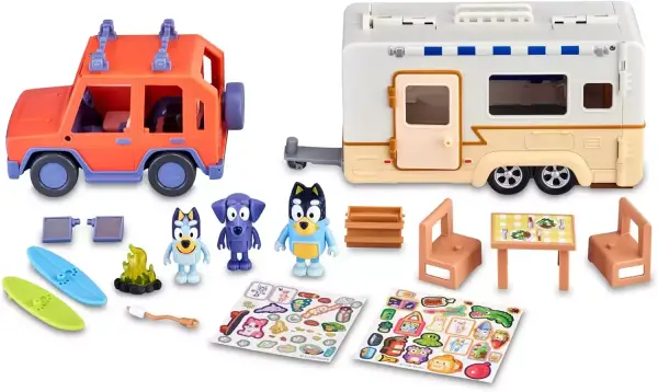 Bluey Set Family Cruiser + Campervan Bluey Set Family Cruiser + Campervan