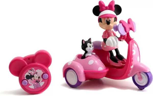 Moto Scooter Minnie Teledirigido + Figuras Moto Scooter Minnie Teledirigido + Figuras