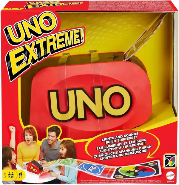 Juego de cartas UNO Extreme con lanzador Juego de cartas UNO Extreme con lanzador