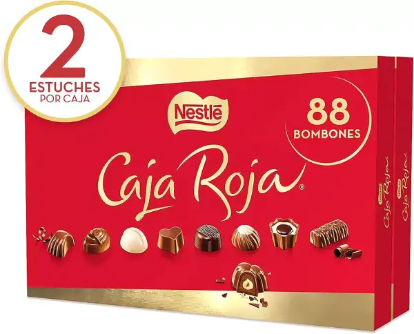 2x800g Cajas Rojas Bombones Nestlé 2x800g Cajas Rojas Bombones Nestlé