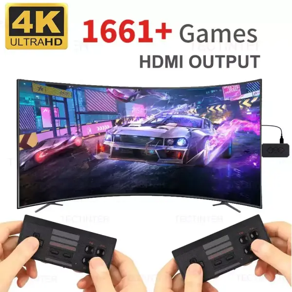 Consola de videojuegos portátil con 1661 juegos Consola de videojuegos portátil con 1661 juegos