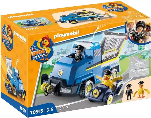 Playmobil Duck on Call Vehículo de Emergencia de la Policí Playmobil Duck on Call Vehículo de Emergencia de la Policí