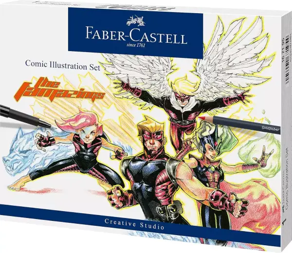 Set de dibujo de comics Faber-Castell Set de dibujo de comics Faber-Castell