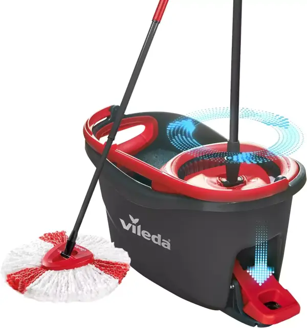 Juego de cubo de fregona Vileda Turbo Juego de cubo de fregona Vileda Turbo