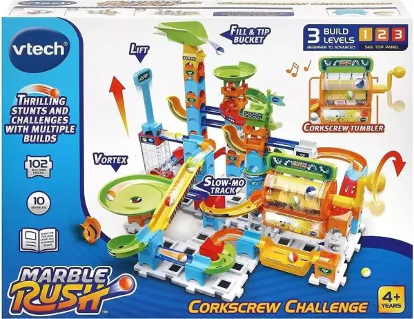 Circuito de canicas VTech Marble Rush Deluxe Corkscrew Circuito de canicas VTech Marble Rush Deluxe Corkscrew