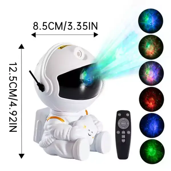 Proyector de estrellas y galaxias con forma de astronauta Proyector de estrellas y galaxias con forma de astronauta