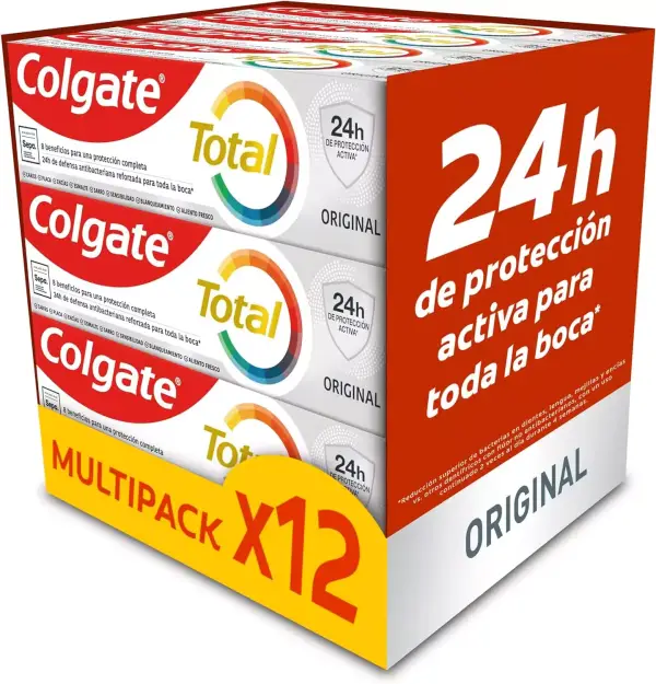 12x Colgate Total pasta dientes 75ml 12x Colgate Total pasta dientes 75ml