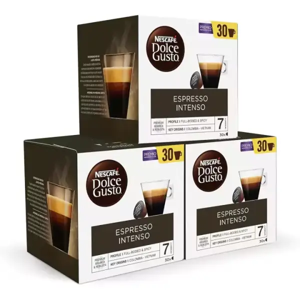 Pack 90 cápsulas Dolce Gusto Espresso Intenso Pack 90 cápsulas Dolce Gusto Espresso Intenso