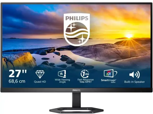 Monitor Philips 27" QHD 1440p Monitor Philips 27" QHD 1440p