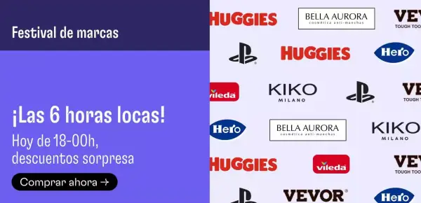 Festival de marcas en Miravia con 6h de ofertas + nuevo cupón Festival de marcas en Miravia con 6h de ofertas + nuevo cupón
