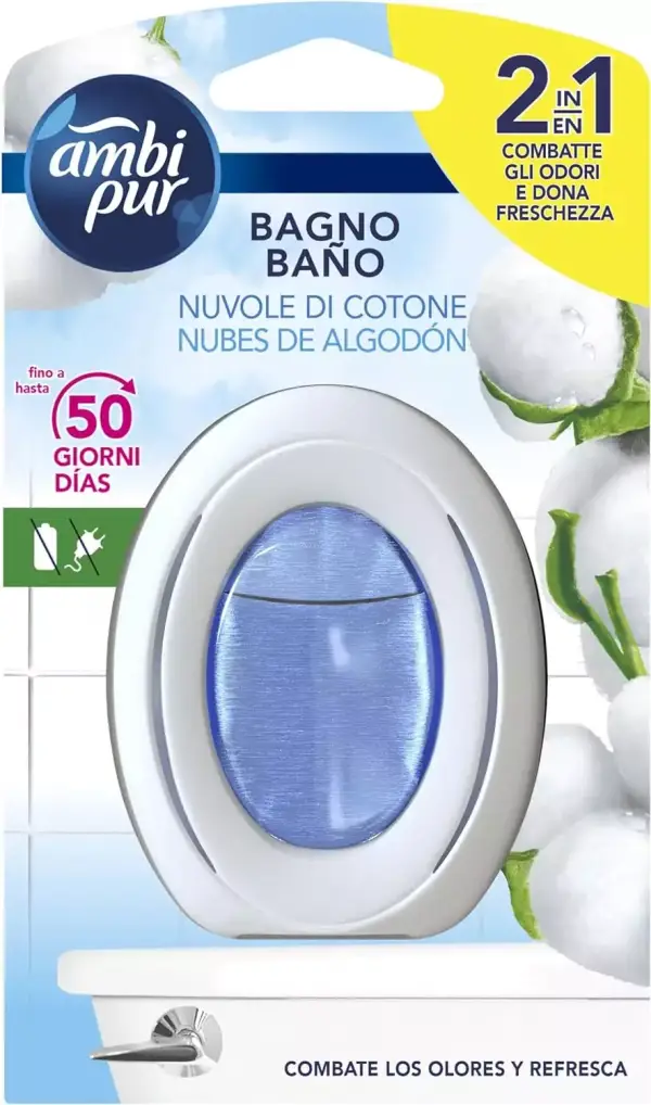 Pack 8x ambientadores para baño Ambipur Pack 8x ambientadores para baño Ambipur