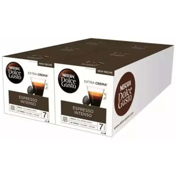Pack 96 cápsulas Dolce Gusto Espresso Intenso Pack 96 cápsulas Dolce Gusto Espresso Intenso