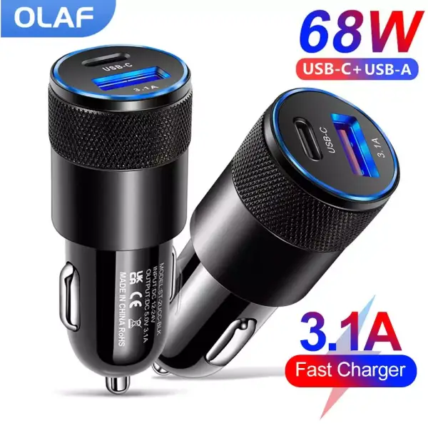 Cargador de coche 68W Cargador de coche 68W