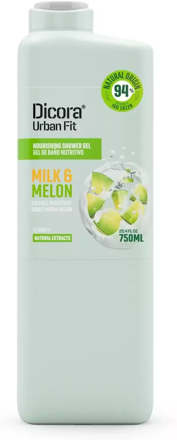 Gel de baño 750ml Dicora Urban Fit Leche & Melón Gel de baño 750ml Dicora Urban Fit Leche & Melón