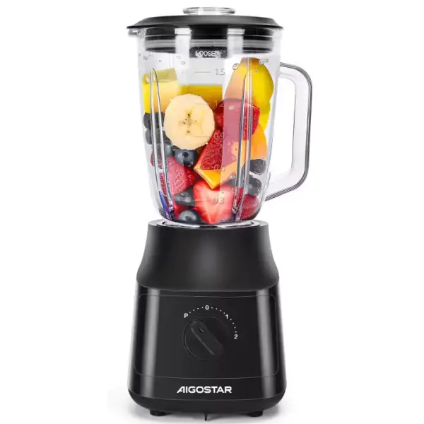 Batidora de Vaso 1.5L 600W Aigostar Batidora de Vaso 1.5L 600W Aigostar