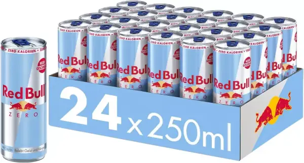 24x250ml Latas de Red Bull Zero 24x250ml Latas de Red Bull Zero