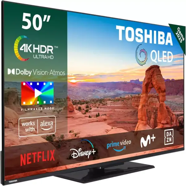 SmartTV Toshiba 50" 4K HDR QLED SmartTV Toshiba 50" 4K HDR QLED