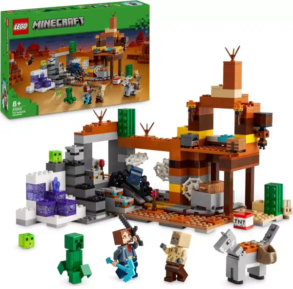 Lego Minecraft El Pozo de Mina de los Páramos Lego Minecraft El Pozo de Mina de los Páramos