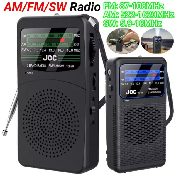 Radio de bolsillo FM AM SW Radio de bolsillo FM AM SW