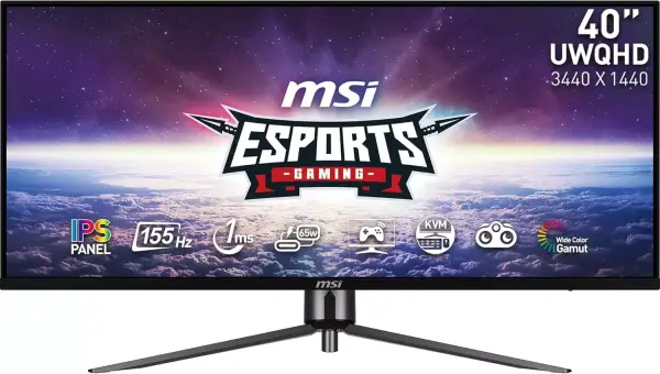 Monitor Gaming MSI mag 40" UWQHD IPS 155 Hz 1ms Monitor Gaming MSI mag 40" UWQHD IPS 155 Hz 1ms
