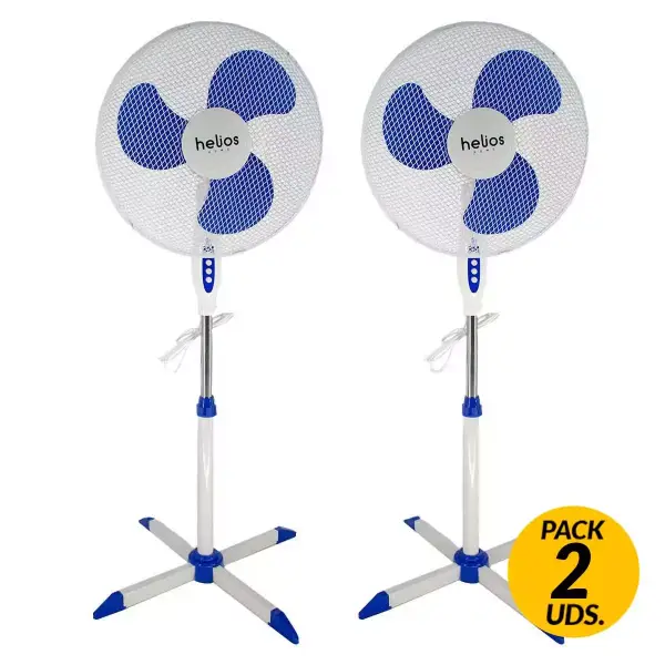 2 ventiladores de pie 120cm 2 ventiladores de pie 120cm