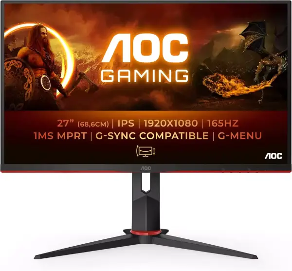 Monitor Gaming AOC 27" FullHD IPS 165Hz 1ms Monitor Gaming AOC 27" FullHD IPS 165Hz 1ms