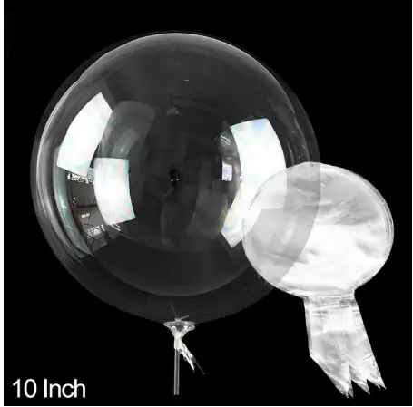 Globo de Burbuja Transparente Accesorio Inflable con Helio Globo de Burbuja Transparente Accesorio Inflable con Helio