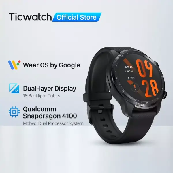 TicWatch Pro 3 Ultra GPS Wear OS Smartwatch Hombres TicWatch Pro 3 Ultra GPS Wear OS Smartwatch Hombres