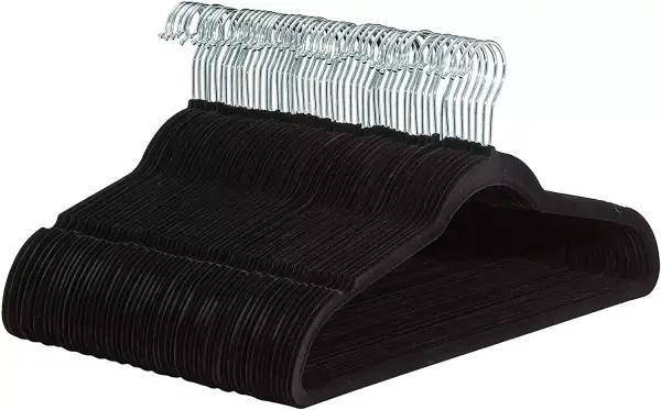 Perchas de terciopelo- Amazon Basics Perchas de terciopelo- Amazon Basics