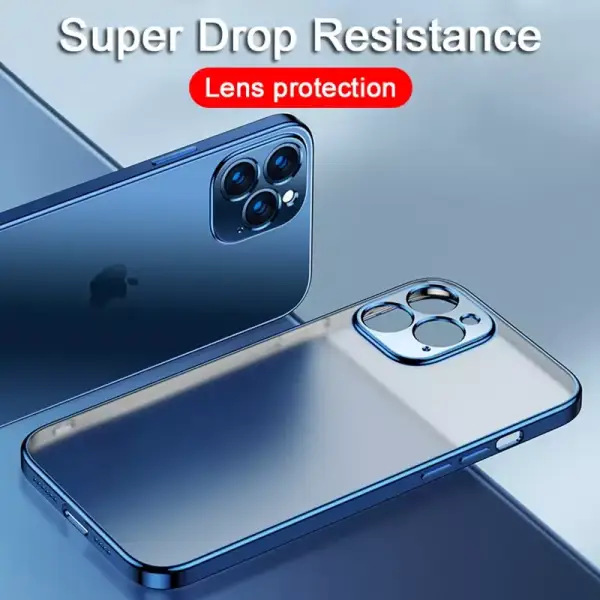 Funda de Silicona transparente para iPhone Funda de Silicona transparente para iPhone
