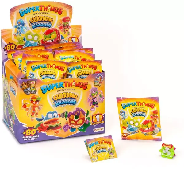 Caja de 50 Sobres SuperThings Power Machine Caja de 50 Sobres SuperThings Power Machine