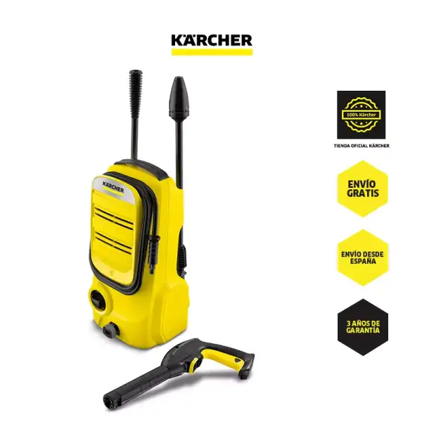 Karcher K 2 Compact - Hidrolimpiadora de alta presión Karcher K 2 Compact - Hidrolimpiadora de alta presión