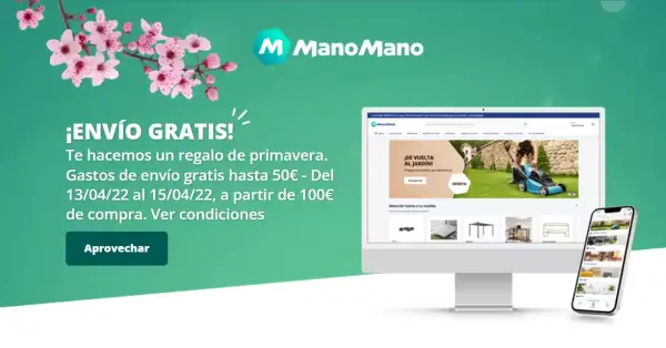 Gastos de envío GRATIS en pedidos de +100€ Gastos de envío GRATIS en pedidos de +100€