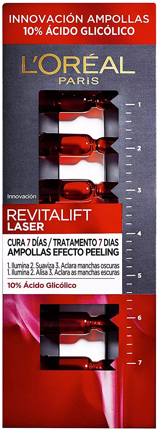 L'Oréal Paris Revitalift láser 7 ampollas L'Oréal Paris Revitalift láser 7 ampollas