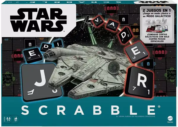 Juego de mesa Mattel Games HDX15 Scrabble Star Wars Juego de mesa Mattel Games HDX15 Scrabble Star Wars