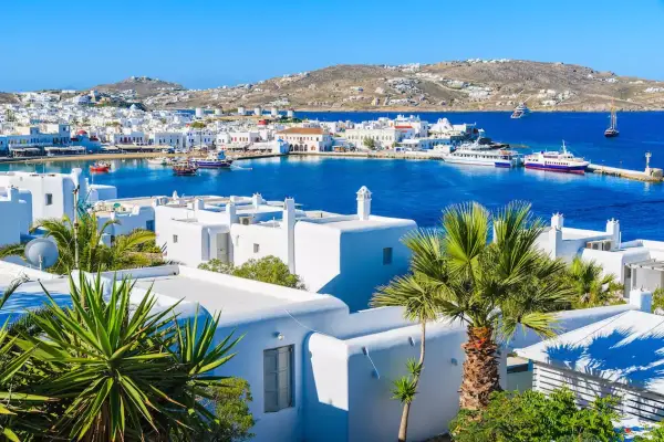 Vuelos directos (i/v) a la isla griega de Mykonos Vuelos directos (i/v) a la isla griega de Mykonos