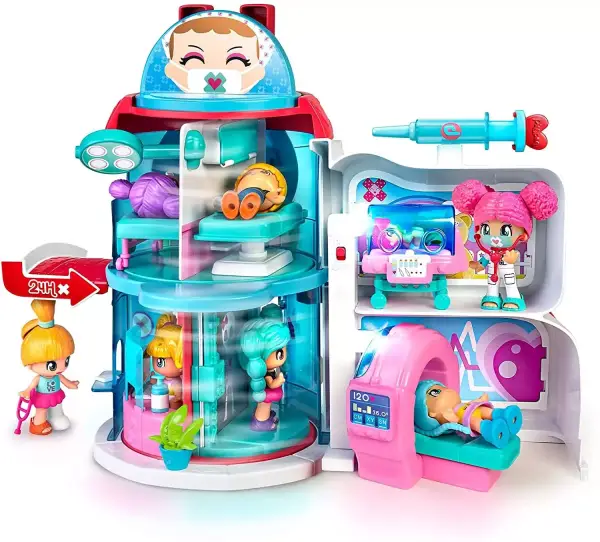 Set edificio de hospital Socorro Pinypon Set edificio de hospital Socorro Pinypon