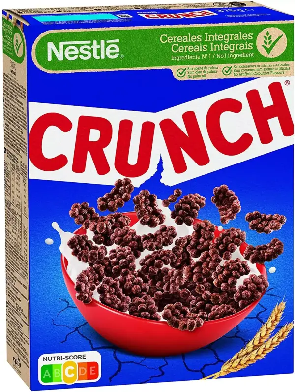 14 paquetes de cereales Nestlé Crunch 14 paquetes de cereales Nestlé Crunch