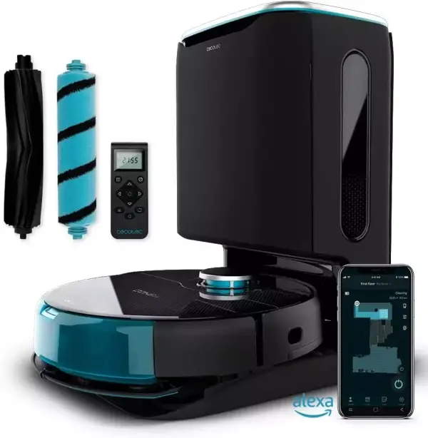 Cecotec Robot Aspirador Conga 8090 + Base de Autovaciado Cecotec Robot Aspirador Conga 8090 + Base de Autovaciado