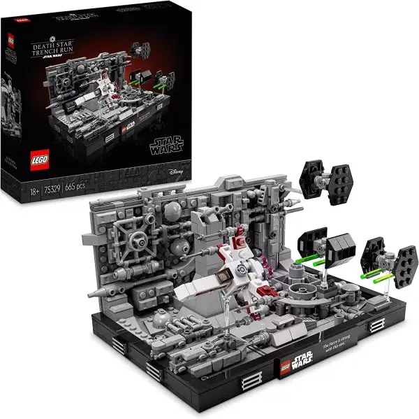 LEGO Star Wars Diorama: Ataque a la Estrella de la Muerte LEGO Star Wars Diorama: Ataque a la Estrella de la Muerte