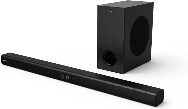 Barra de sonido Hisense HS218 2.1 200W Barra de sonido Hisense HS218 2.1 200W