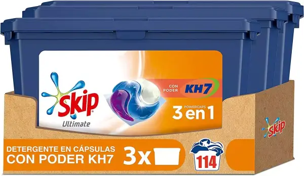 Pack de 3 detergentes Skip Ultimate Poder KH7 Pack de 3 detergentes Skip Ultimate Poder KH7