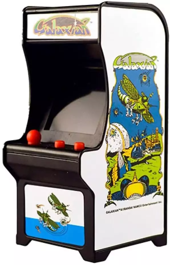 Llavero Tiny Arcade Galaxian de Super Impulse Llavero Tiny Arcade Galaxian de Super Impulse