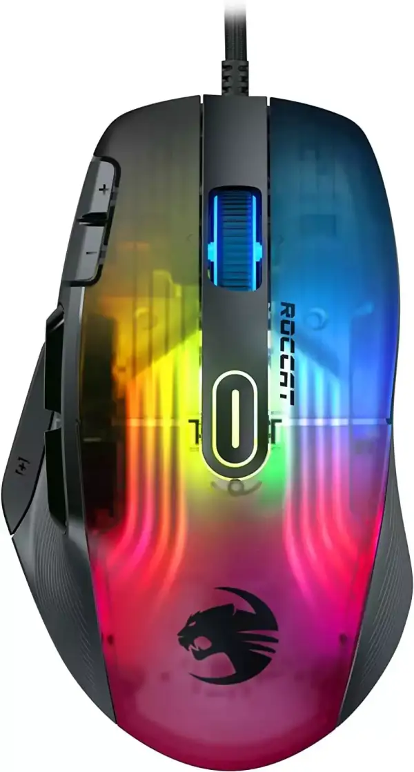 Ratón Gaming Roccat Kone XP con iluminación 3D Ratón Gaming Roccat Kone XP con iluminación 3D