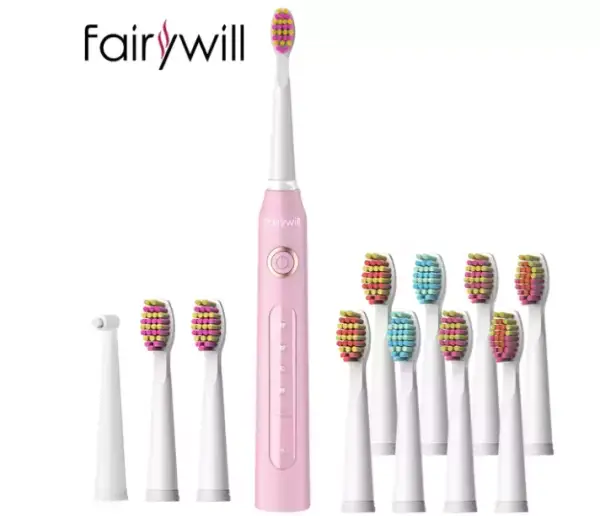 Fairywill cepillo de dientes eléctrico sónico Fairywill cepillo de dientes eléctrico sónico