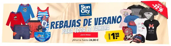 Rebajas de verano Sun City en Deporte Outlet Rebajas de verano Sun City en Deporte Outlet