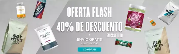 Oferta FLASH: 40% de Dto. en casi todo + envío GRATIS a partir de 20€ Oferta FLASH: 40% de Dto. en casi todo + envío GRATIS a partir de 20€