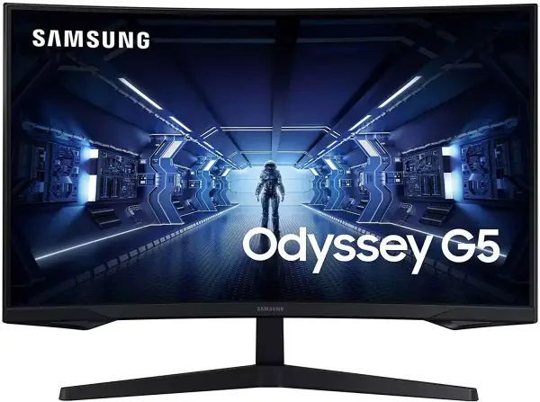 Monitor Samsung Odyssey G5 Curvo 27" WQHD 144Hz Monitor Samsung Odyssey G5 Curvo 27" WQHD 144Hz