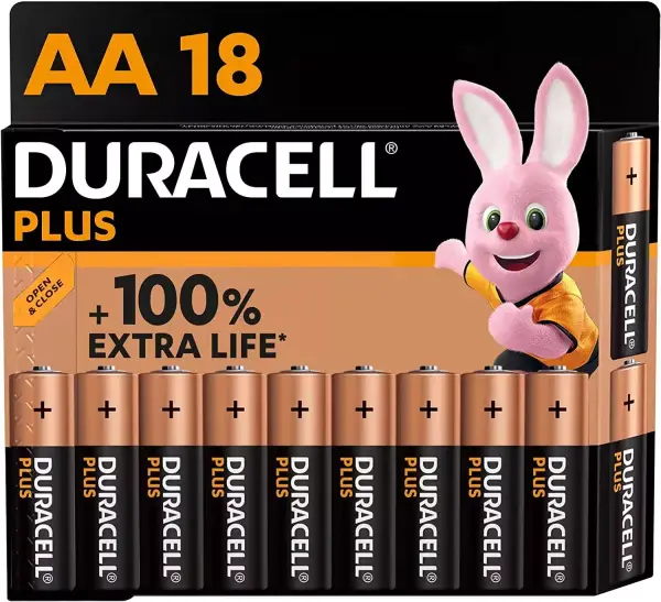 18x Pilas Duracell AA 18x Pilas Duracell AA